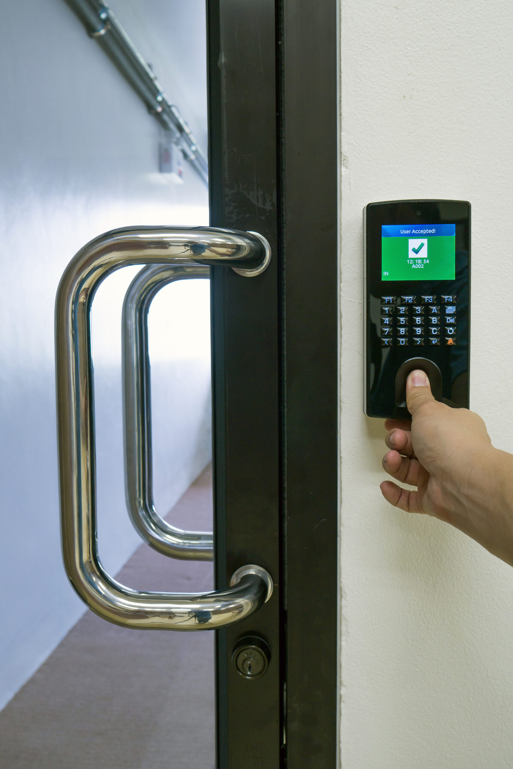finger-scan-access-control-open-door